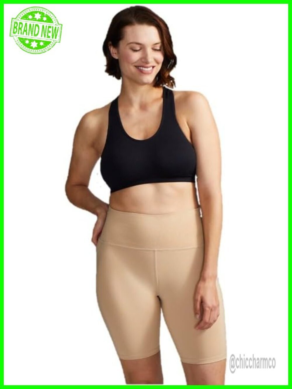 Women's Pro-Grade Lower Back Support Compression Shorts - Breathable High Rise